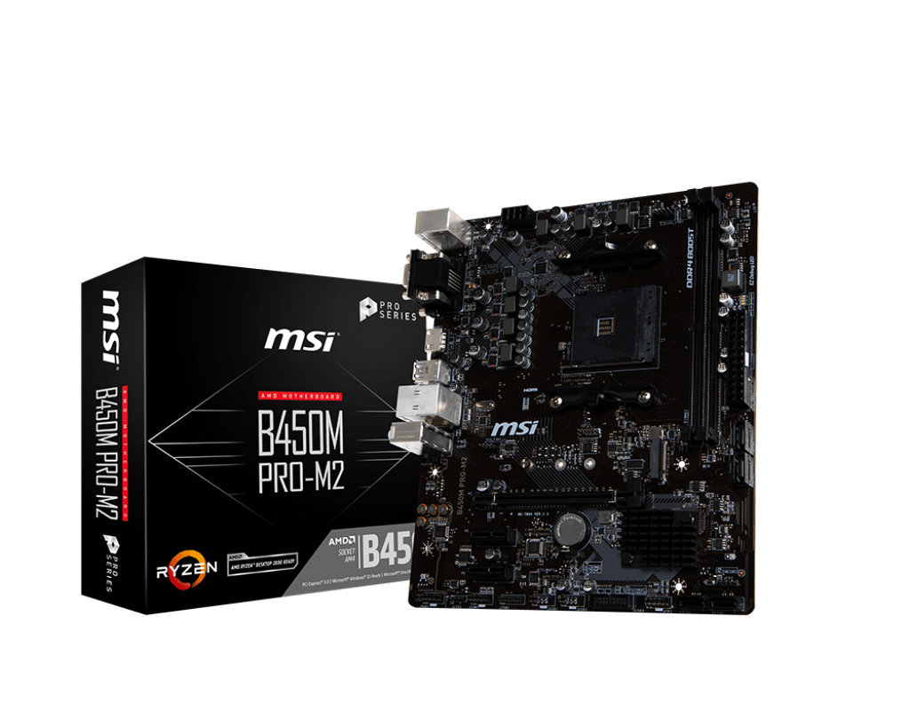 Board msi b450m online pro